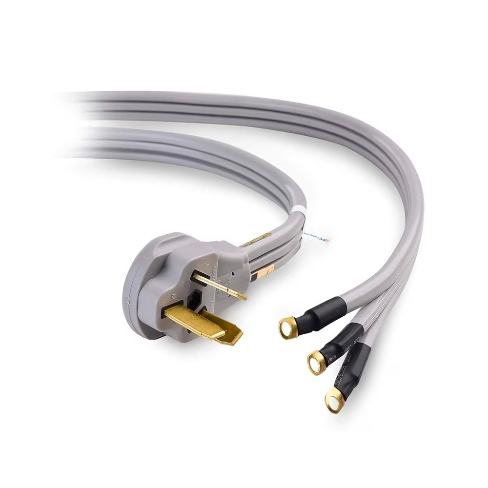 Smart Choice 4FT 40 AMP 3 Wire Range Cord 5304512983 Grey Appliance Power Cable